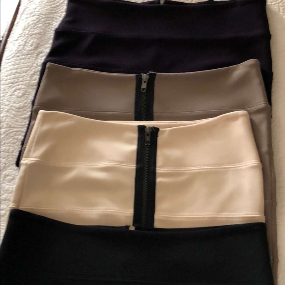 ‼️ SOLD ‼️4 Bandage Skirts Bundle